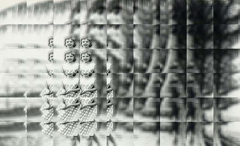 Kwajalein, 118" x 178", Photo Reconstruction, 2006